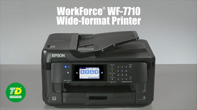 Đánh giá máy in phun màu A3 đa năng Epson WF-7710